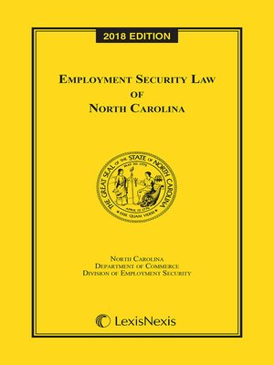 cover image of Employment Security Law of North Carolina